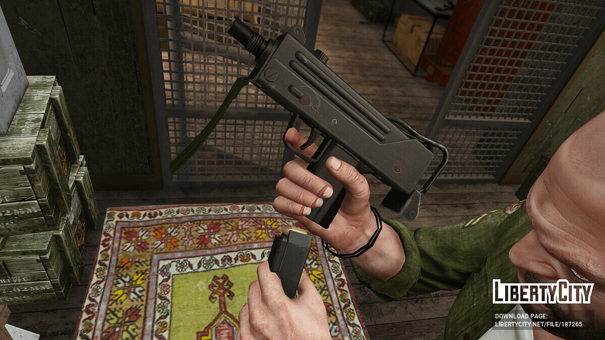 Скачать Military Armament Corporation MAC-10 1.0 для GTA 5