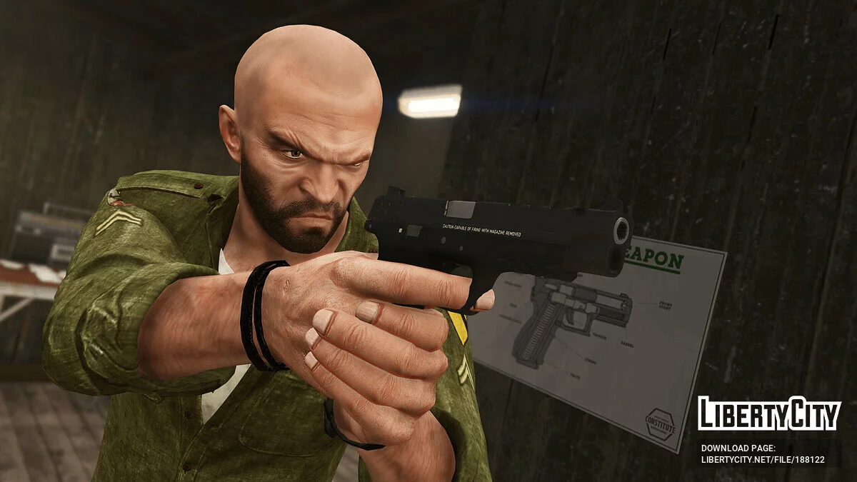 Smith & Wesson M&P9 Performance Center Ported 1.0 / GTA 5