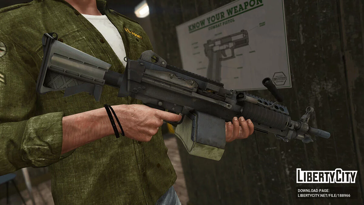 [BF4] FN M249 1.0 / GTA 5