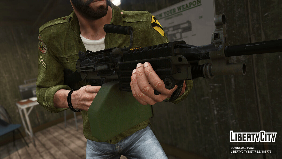 Скачать [INS2] FN M249-E2 SAW 1.0 для GTA 5