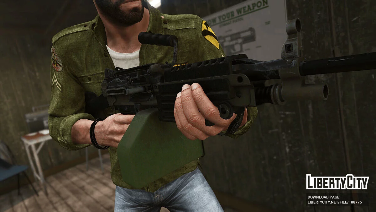 [INS2] FN M249-E2 SAW 1.0 / GTA 5