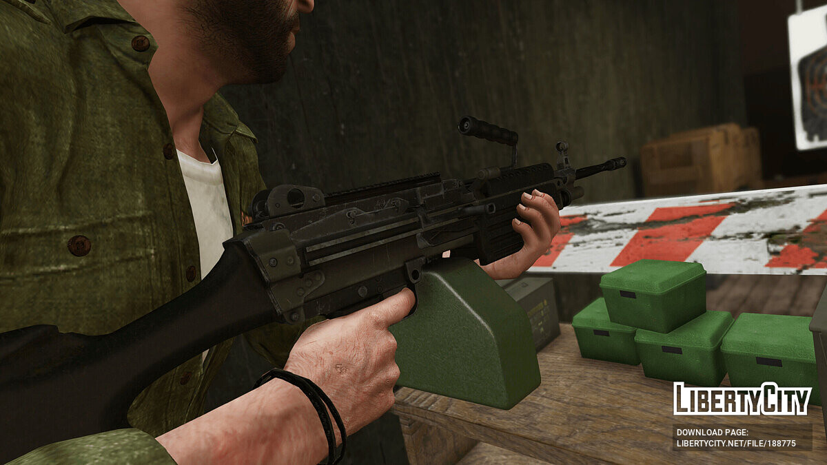 Скачать [INS2] FN M249-E2 SAW 1.0 для GTA 5