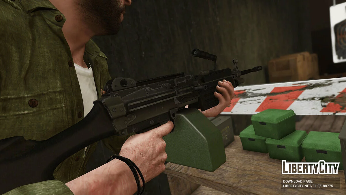 [INS2] FN M249-E2 SAW 1.0 / GTA 5