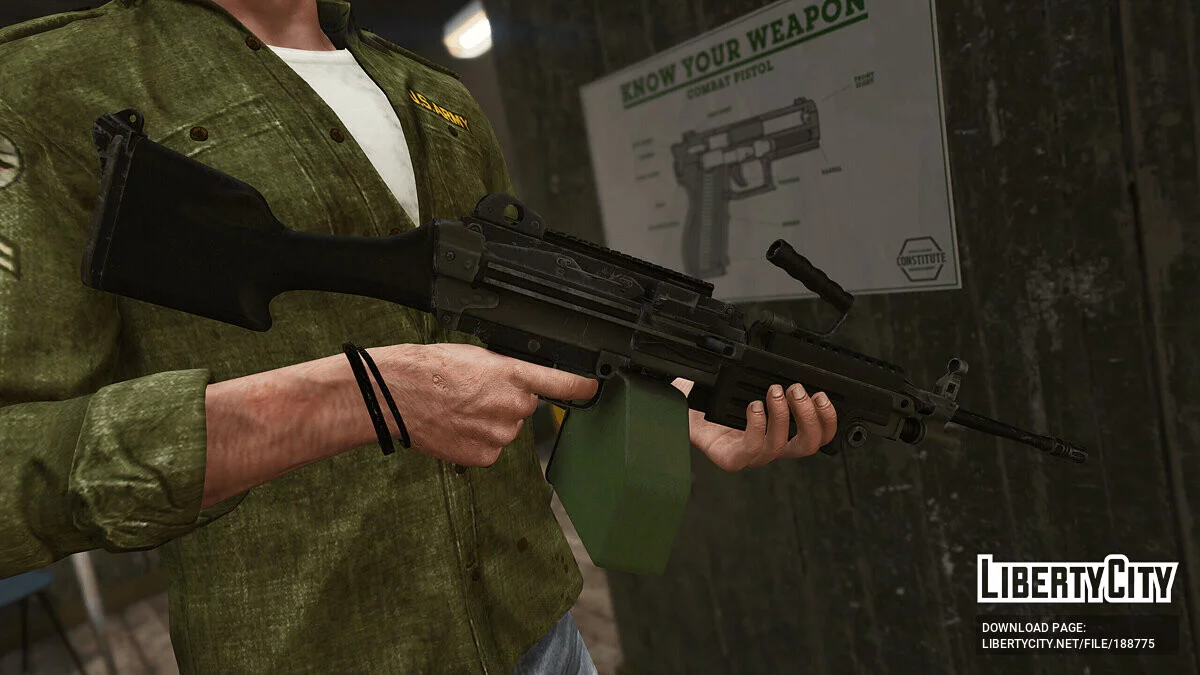 [INS2] FN M249-E2 SAW 1.0 / GTA 5
