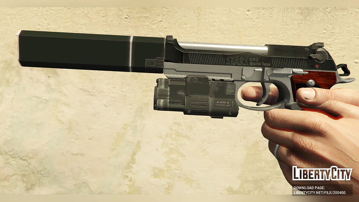 Samurai EDGE Albert W Model 01 RE7 / GTA 5