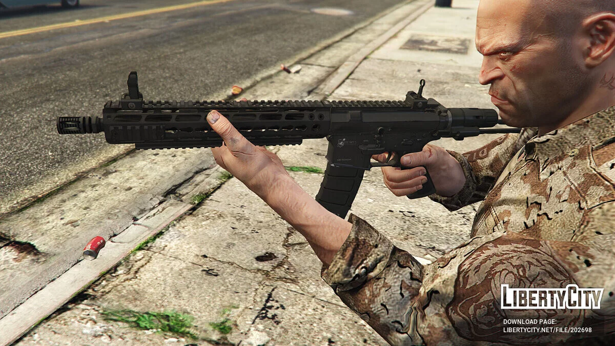 AR-15 Custom [Animated] 1.0 / GTA 5