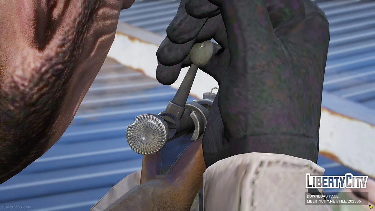 Arisaka rifle [Animated] (FiveM + SP) / GTA 5