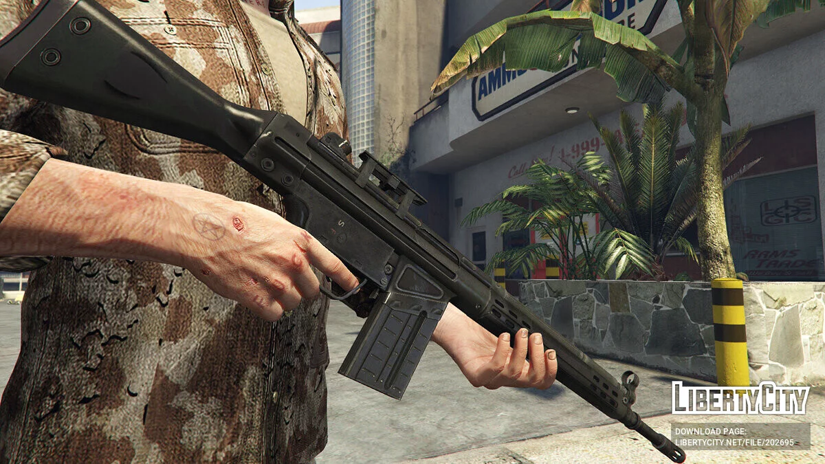 G3 Battlerifle [Animated] 1.0 / GTA 5