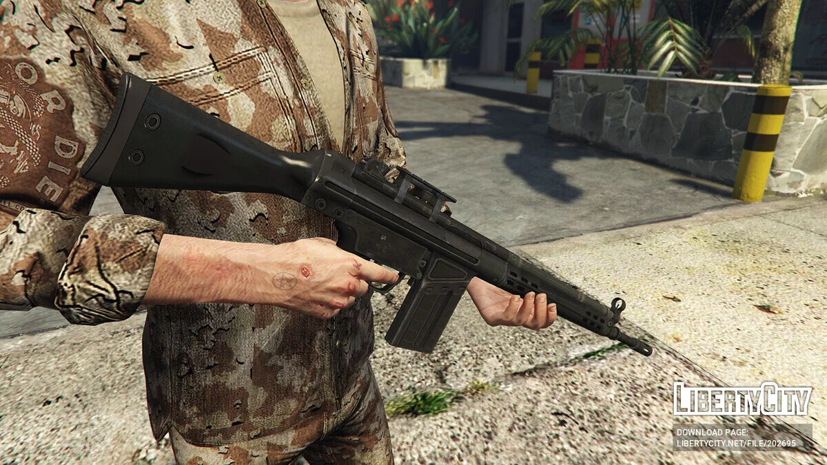 G3 Battlerifle [Animated] 1.0 / GTA 5