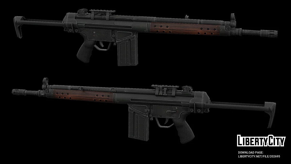 G3 Battlerifle [Animated] 1.0 / GTA 5