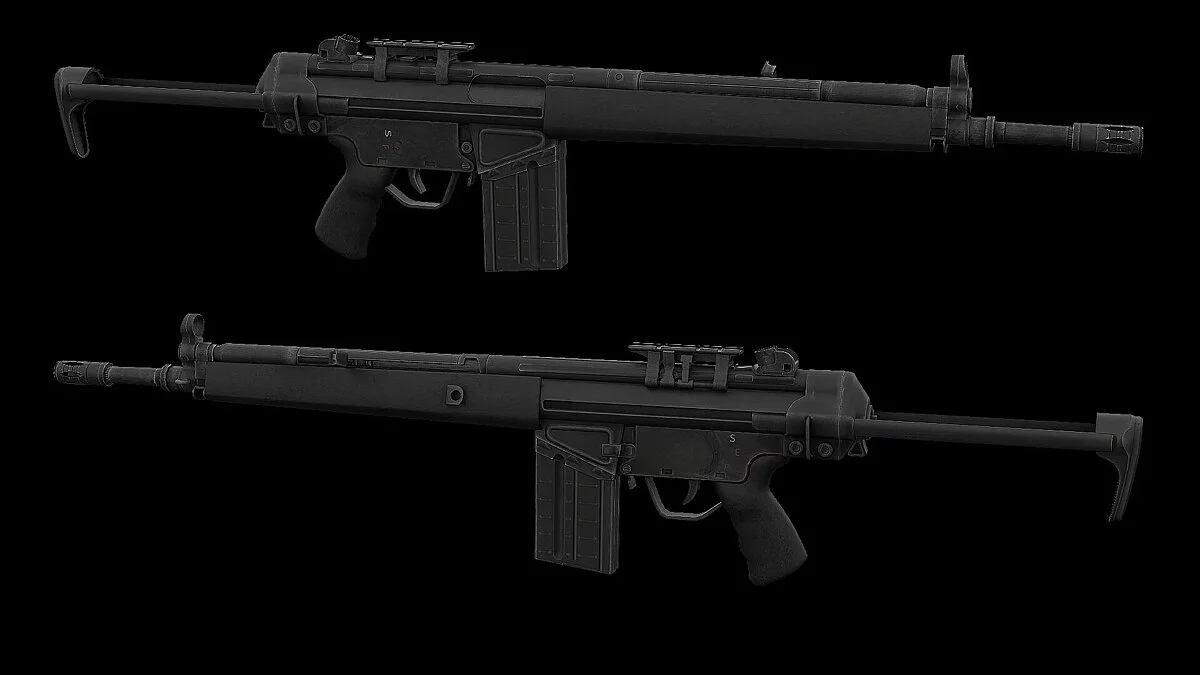 G3 Battlerifle [Animated] / GTA 5