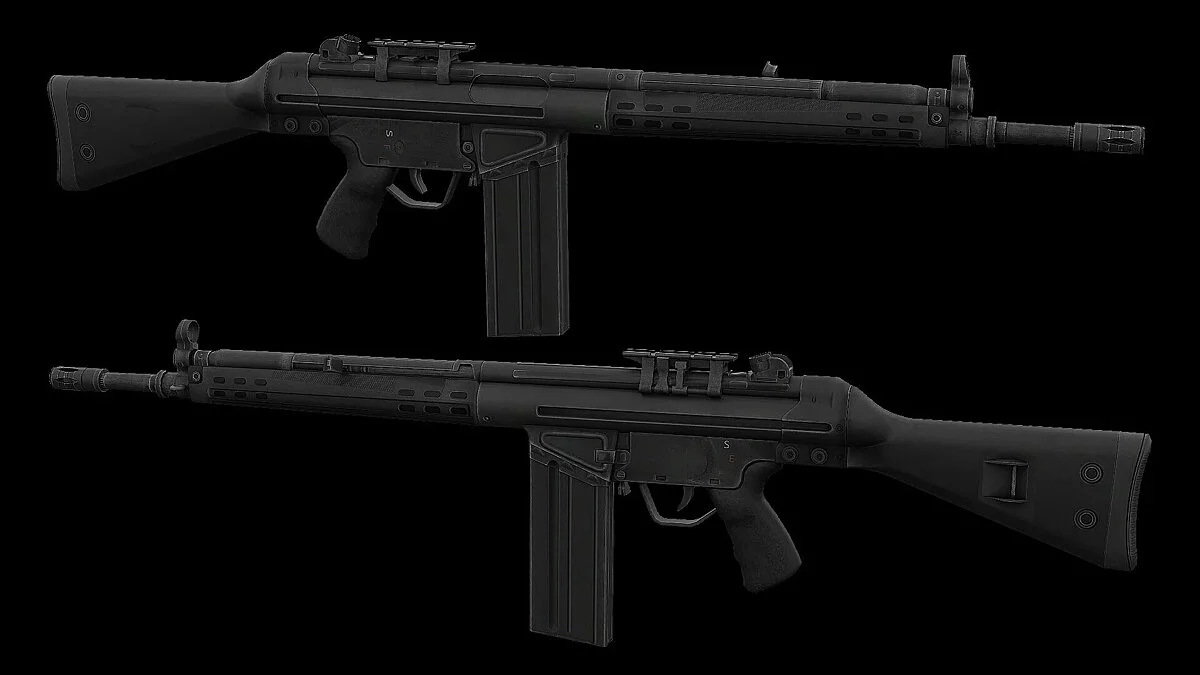 G3 Battlerifle [Animated] / GTA 5