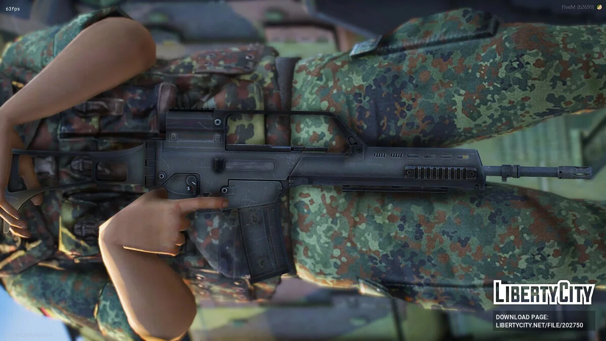 G36A2 & G36E [Replace / FiveM] / GTA 5