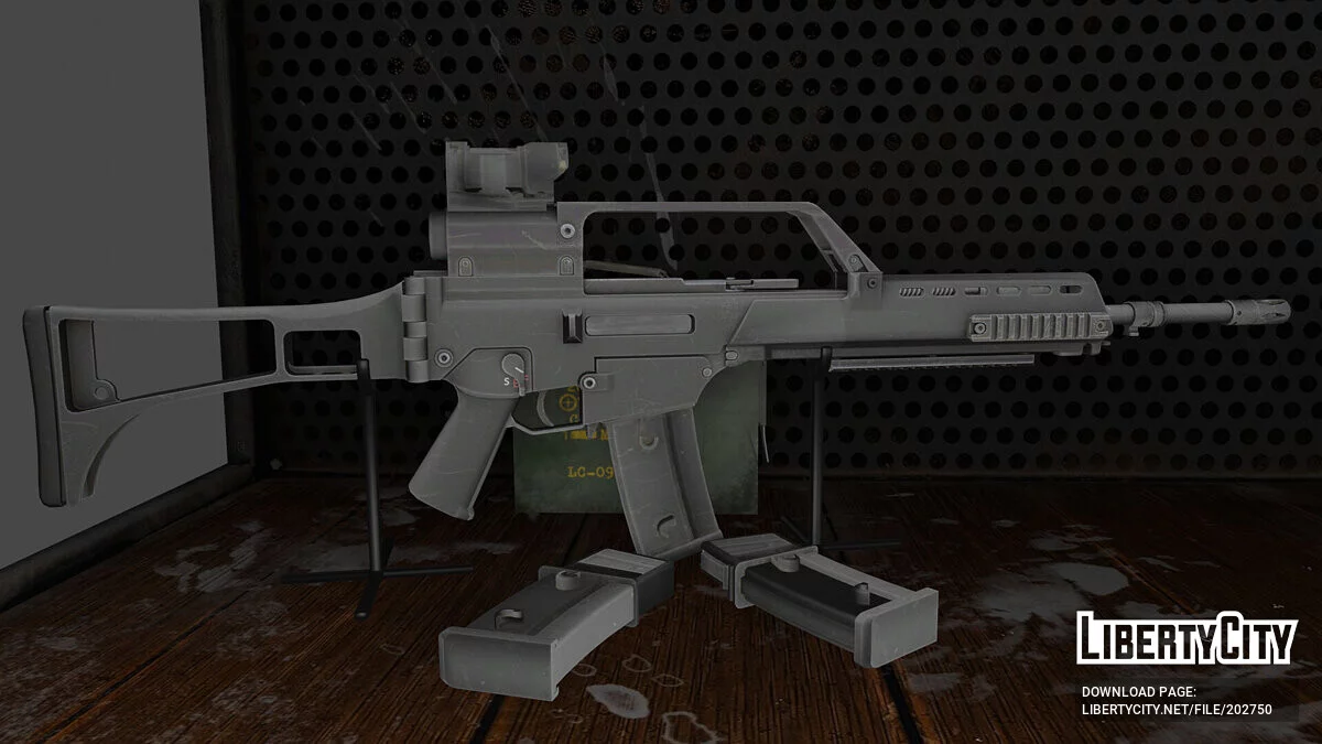 G36A2 & G36E [Replace / FiveM] / GTA 5
