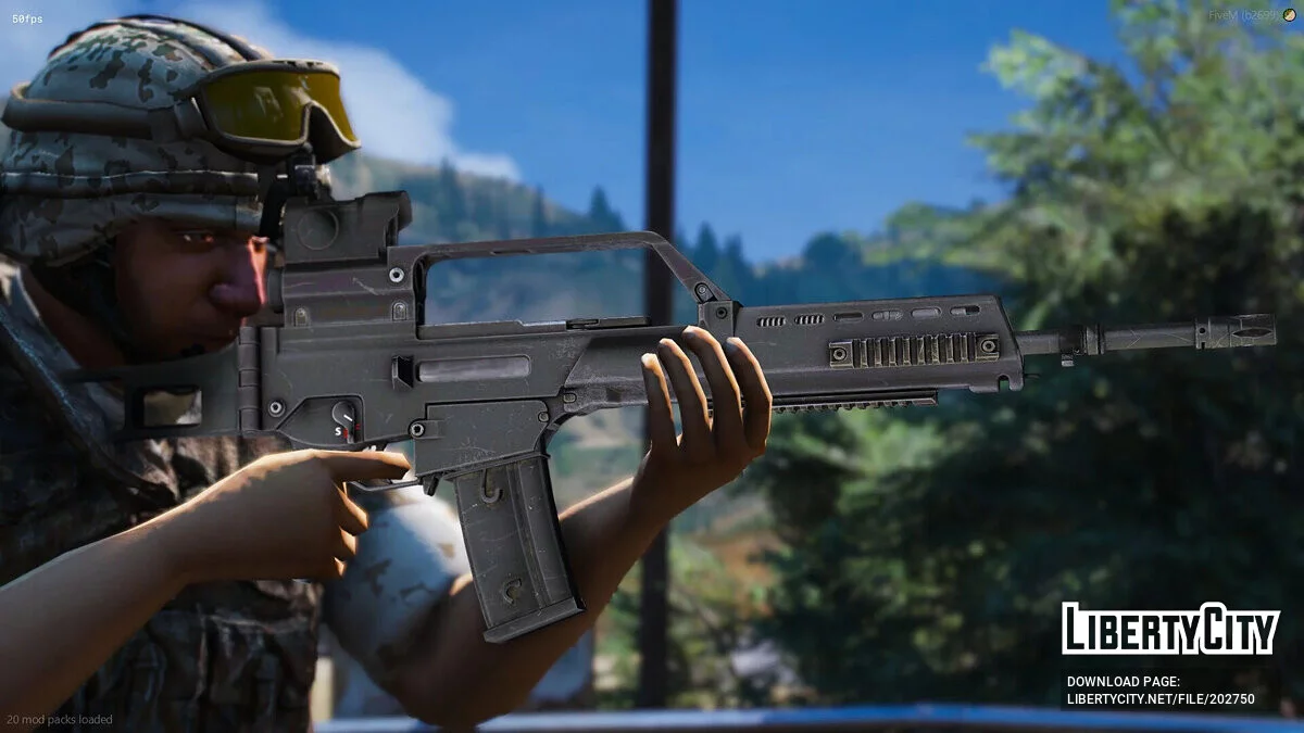 G36A2 & G36E [Replace / FiveM] / GTA 5