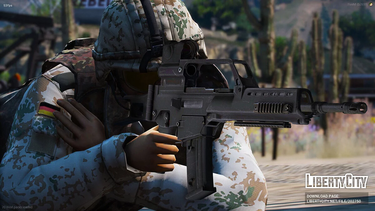 G36A2 & G36E [Replace / FiveM] / GTA 5