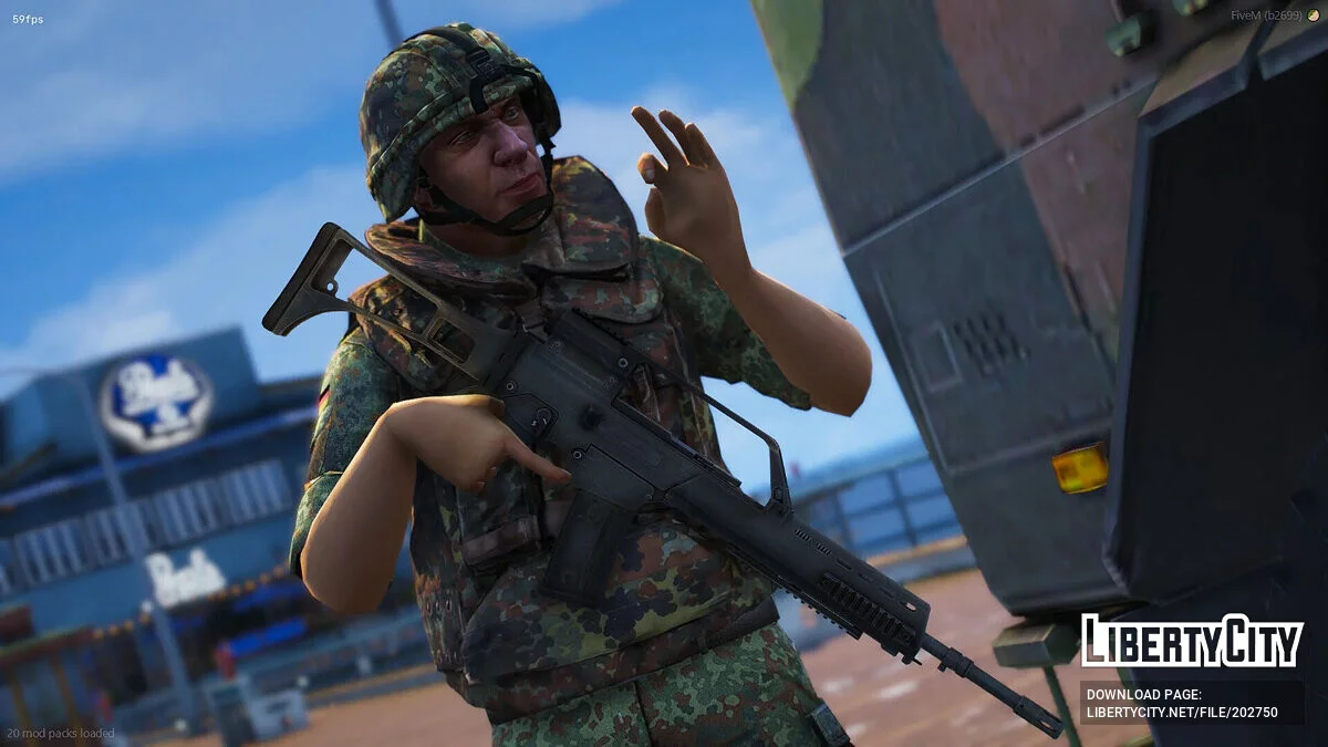 G36A2 & G36E [Replace / FiveM] / GTA 5