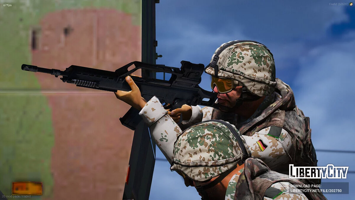 G36A2 & G36E [Replace / FiveM] / GTA 5