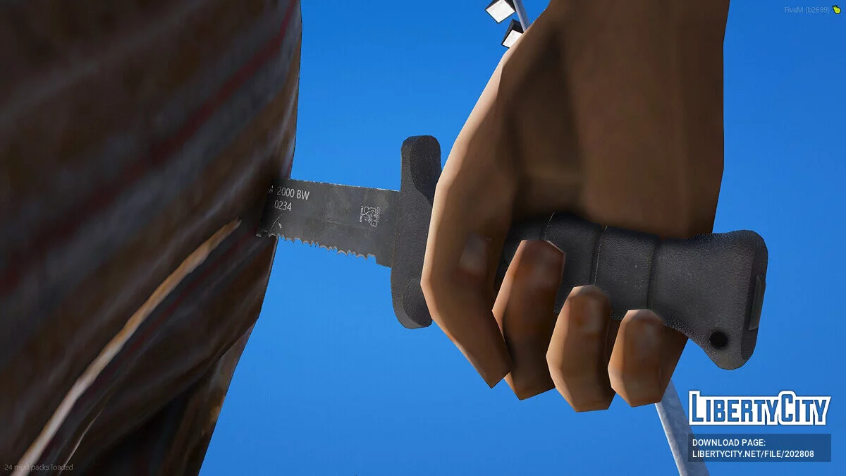 KM 2000 (Bundeswehr Knife) [FiveM + SP] / GTA 5