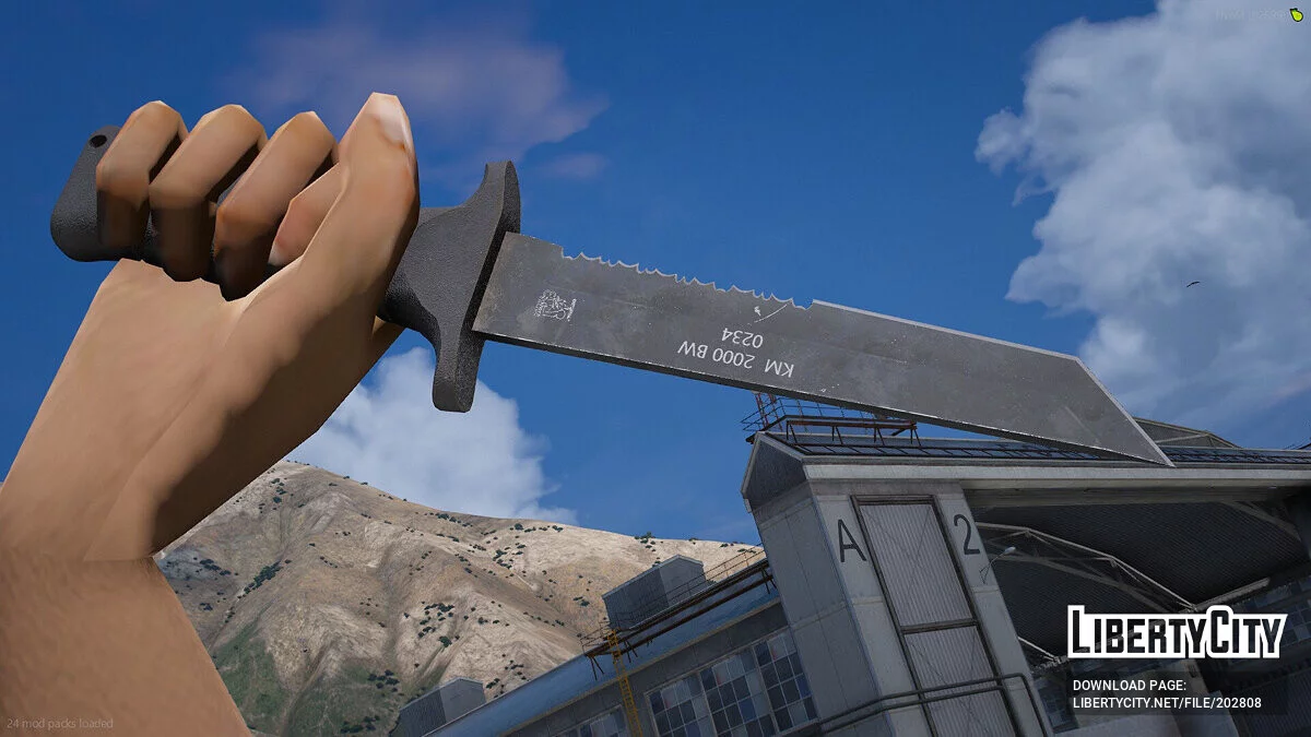 KM 2000 (Bundeswehr Knife) [FiveM + SP] / GTA 5