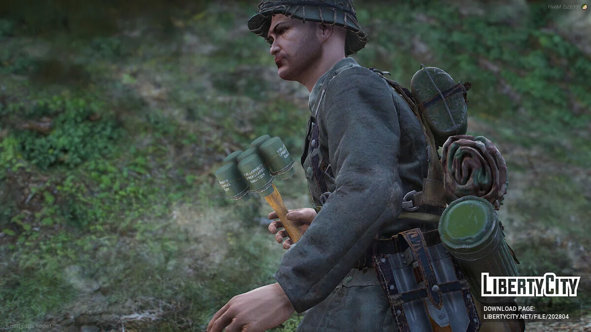 M24 Anti-Tank Grenade (Stiehlhandgranate 24) [FiveM + SP] / GTA 5