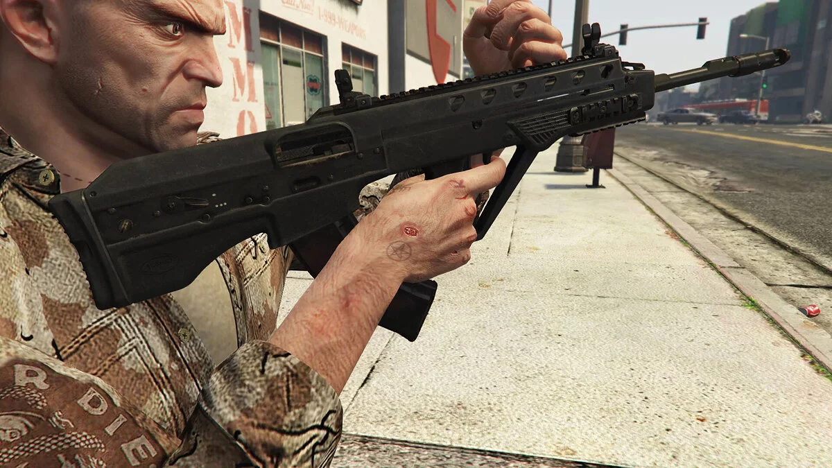 Malyuk AK Bullpup [Animated] / GTA 5