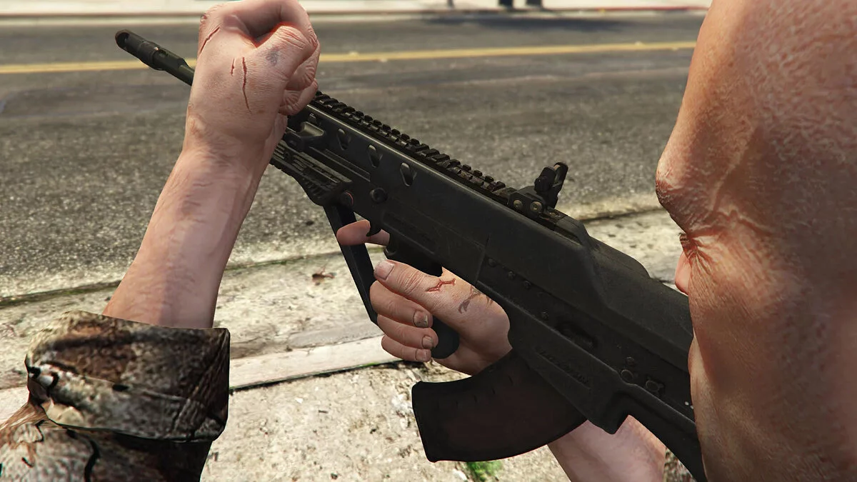 Malyuk AK Bullpup [Animated] / GTA 5