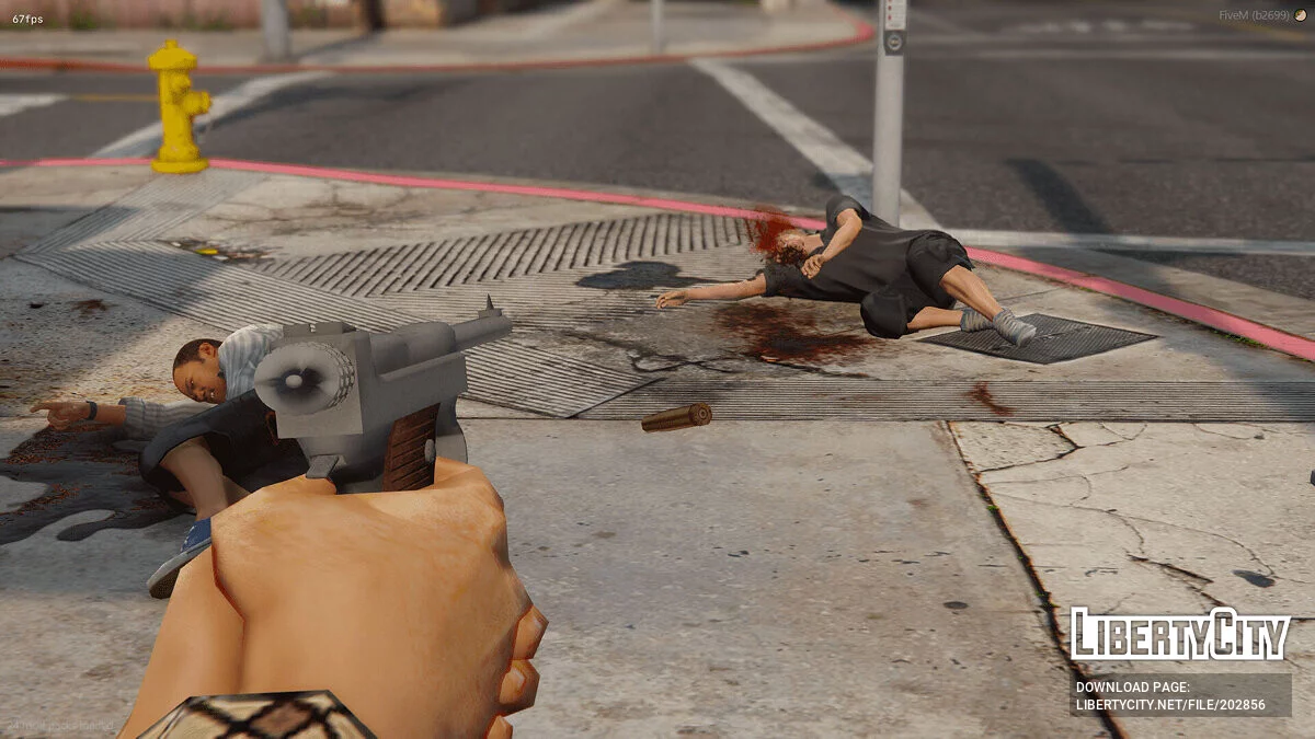 Nambu pistol (Type 14) [FiveM + SP] / GTA 5