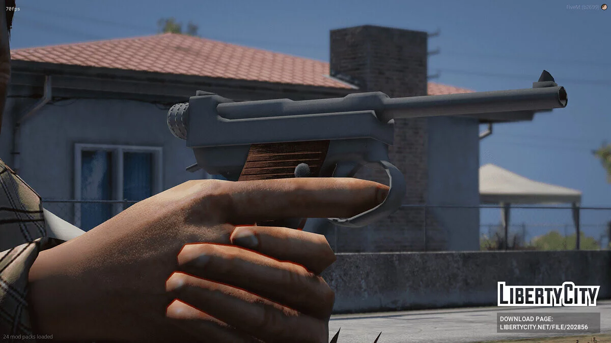 Nambu pistol (Type 14) [FiveM + SP] / GTA 5