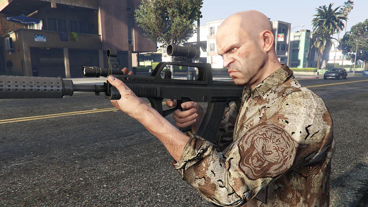 QBZ-95 [Animated] / GTA 5