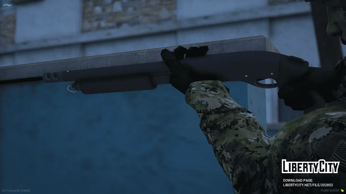 Remington 870 Breaching Shotgun [Animated] (FiveM + SP) / GTA 5