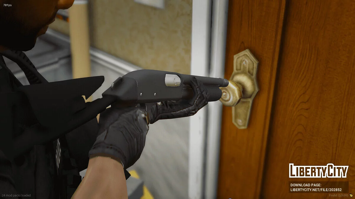 Remington 870 Breaching Shotgun [Animated] (FiveM + SP) / GTA 5