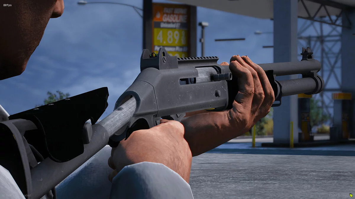 [RoN] Benelli M4 (3 версии) — FiveM + SP / GTA 5