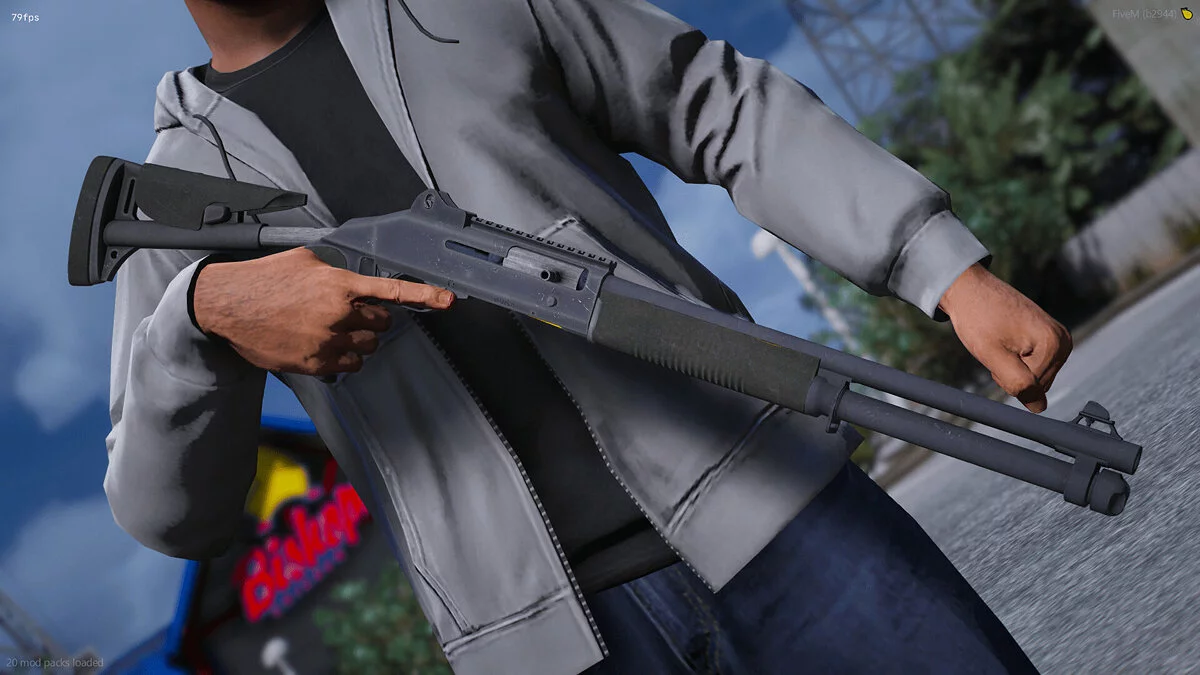[RoN] Benelli M4 (3 версии) — FiveM + SP / GTA 5