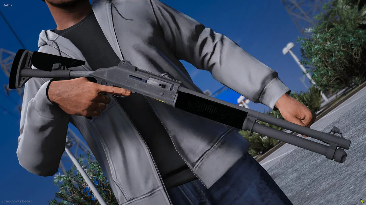 [RoN] Benelli M4 (3 версии) — FiveM + SP / GTA 5