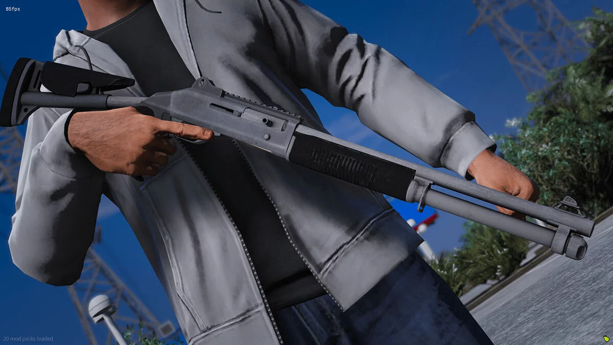 [RoN] Benelli M4 (3 версии) — FiveM + SP / GTA 5