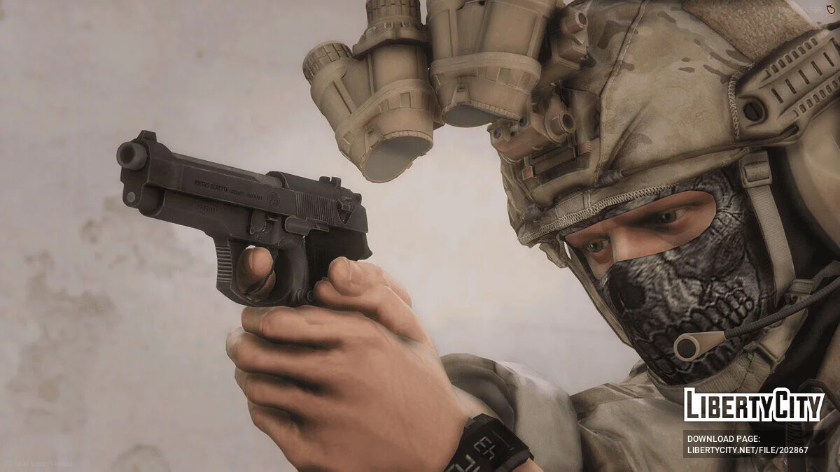 [RoN] Beretta 92FS (FiveM + SP) / GTA 5