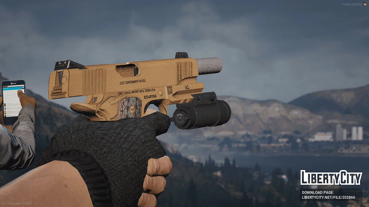 [RoN] Colt M45A1 CQBP (FiveM + SP) / GTA 5