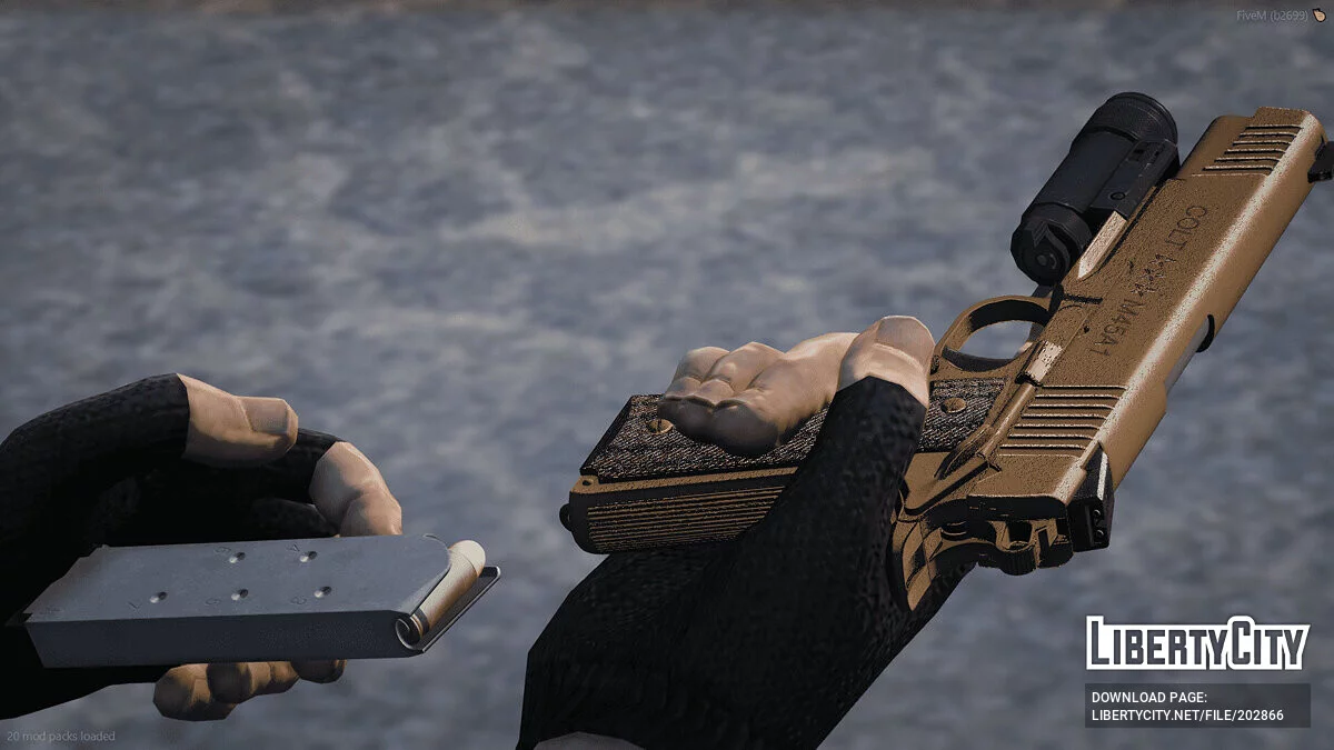 [RoN] Colt M45A1 CQBP (FiveM + SP) / GTA 5