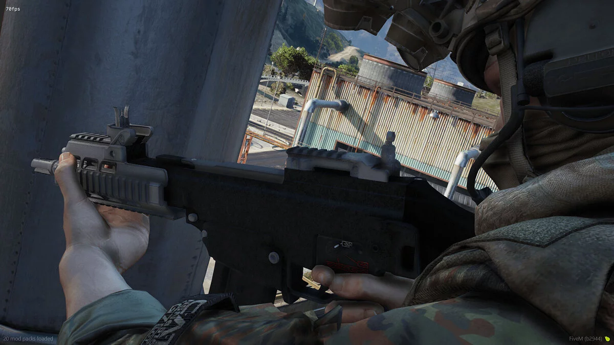 [RoN] G36C without carry handle (FiveM + SP) / GTA 5