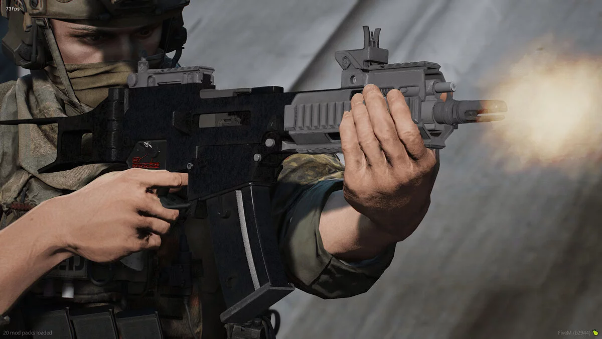 [RoN] G36C without carry handle (FiveM + SP) / GTA 5