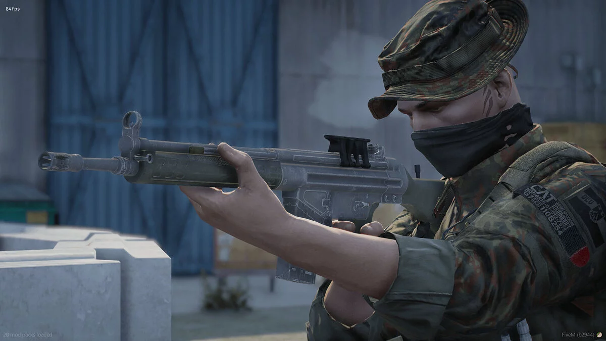 [RoN] G3A3 (2 версии) — FiveM + SP / GTA 5