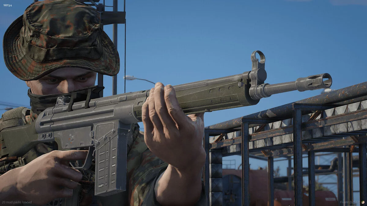 [RoN] G3A3 (2 версии) — FiveM + SP / GTA 5