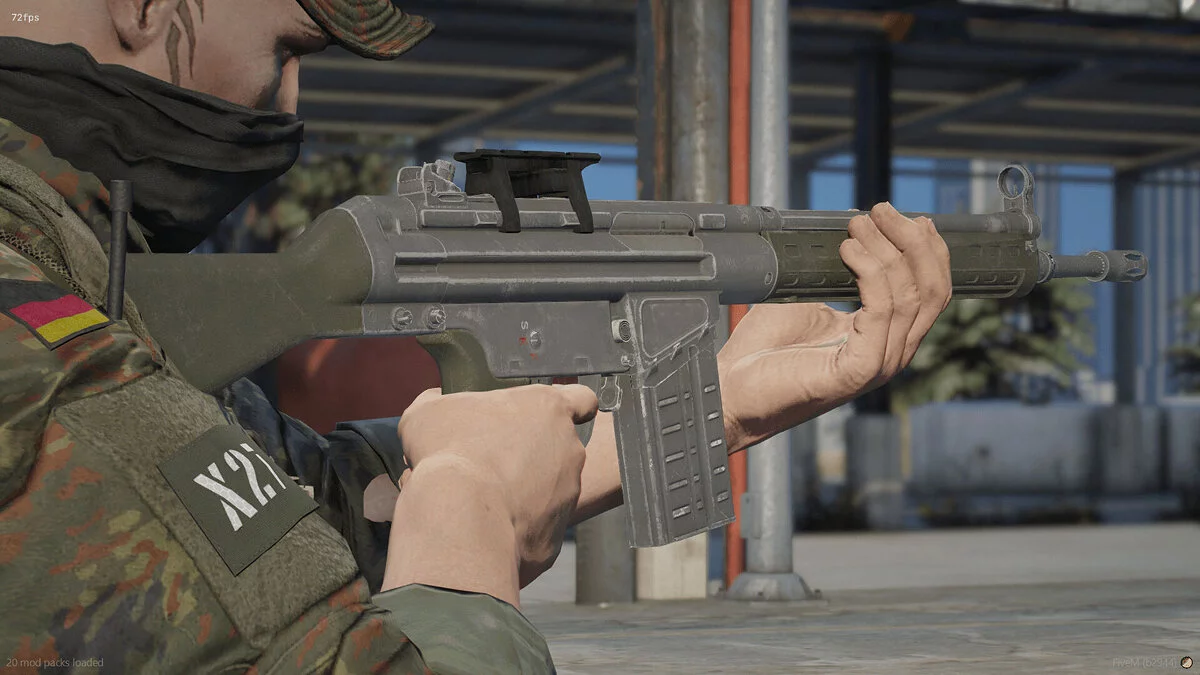 [RoN] G3A3 (2 версии) — FiveM + SP / GTA 5