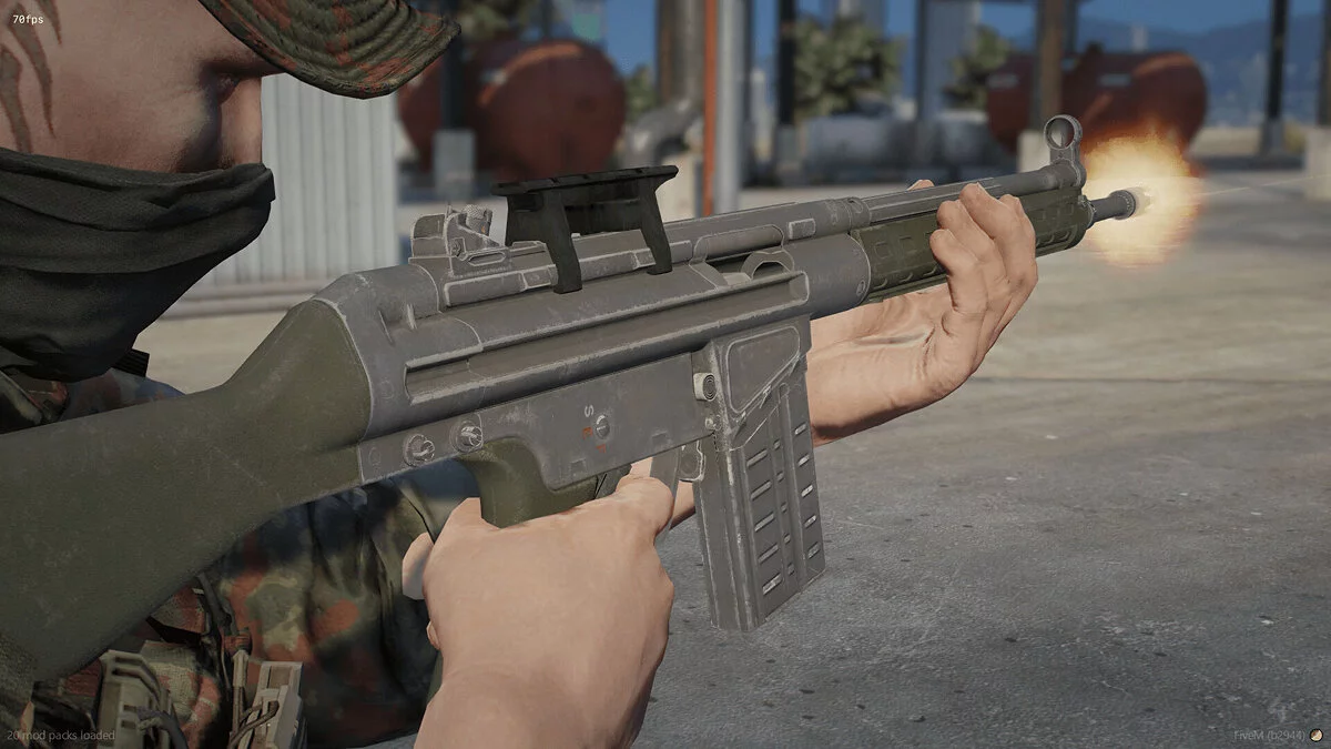 [RoN] G3A3 (2 версии) — FiveM + SP / GTA 5