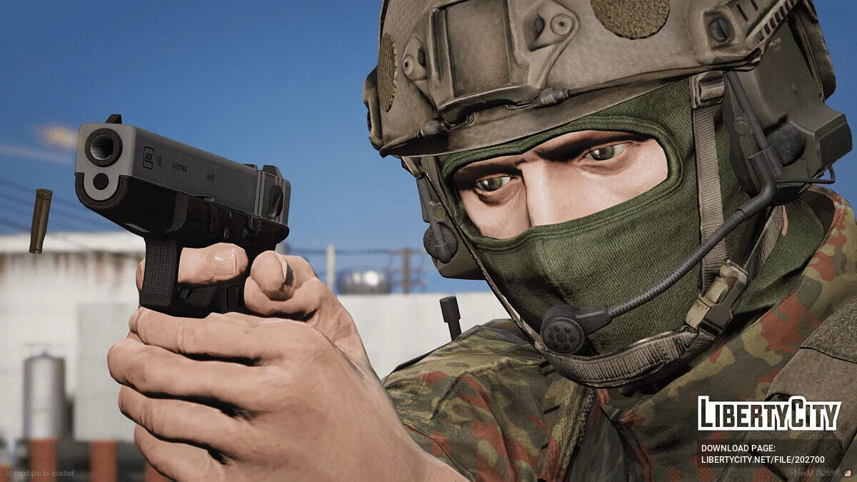 [RoN] Glock 18 (FiveM + SP) / GTA 5