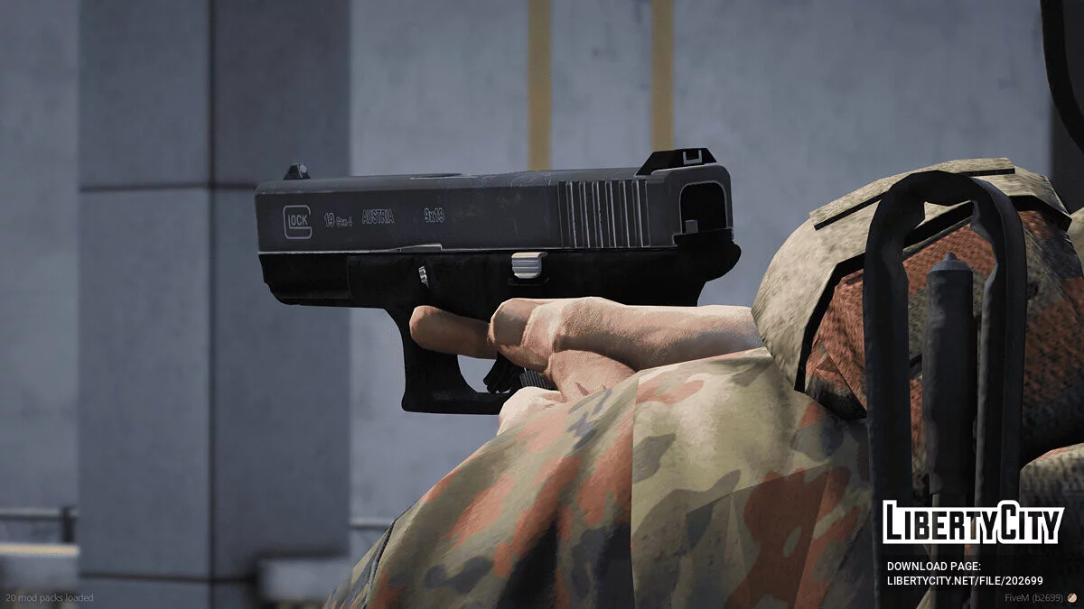 [RoN] Glock 19 (2 варианта) / GTA 5
