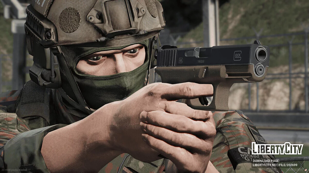 [RoN] Glock 19 (2 варианта) / GTA 5