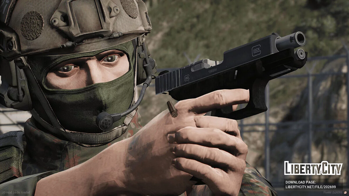 [RoN] Glock 19 (2 варианта) / GTA 5