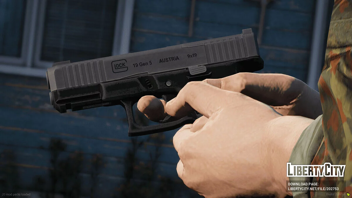 [RoN] Glock 19 Gen 5 (FiveM + SP) / GTA 5